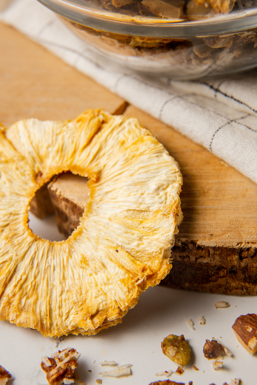 Close up of a dried PIneapple