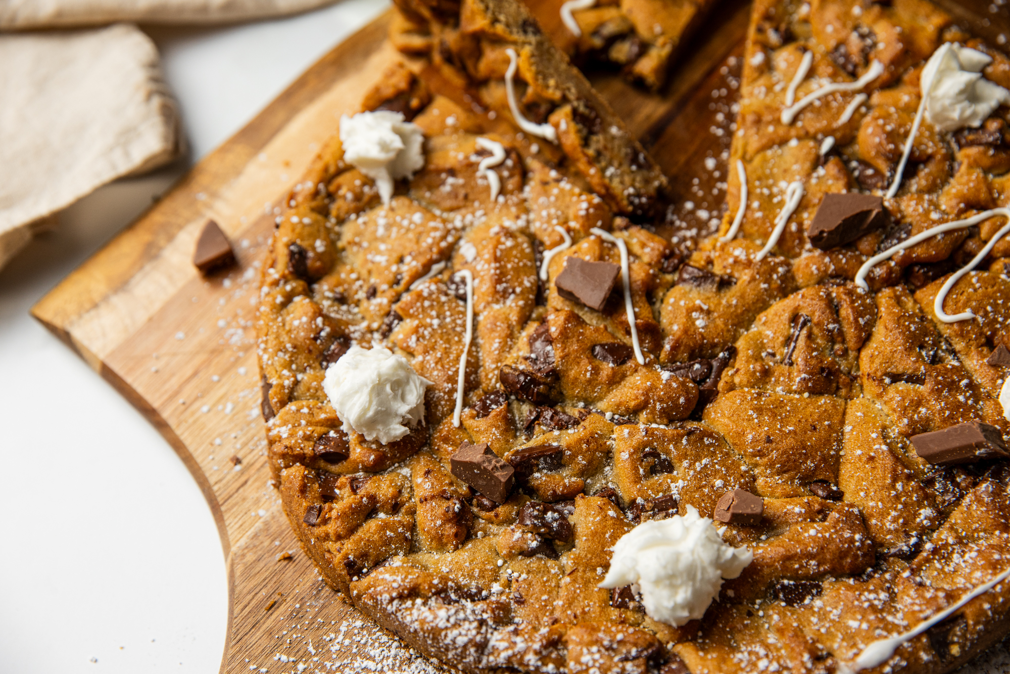 Vegan Chocolate Chip Pizzookie